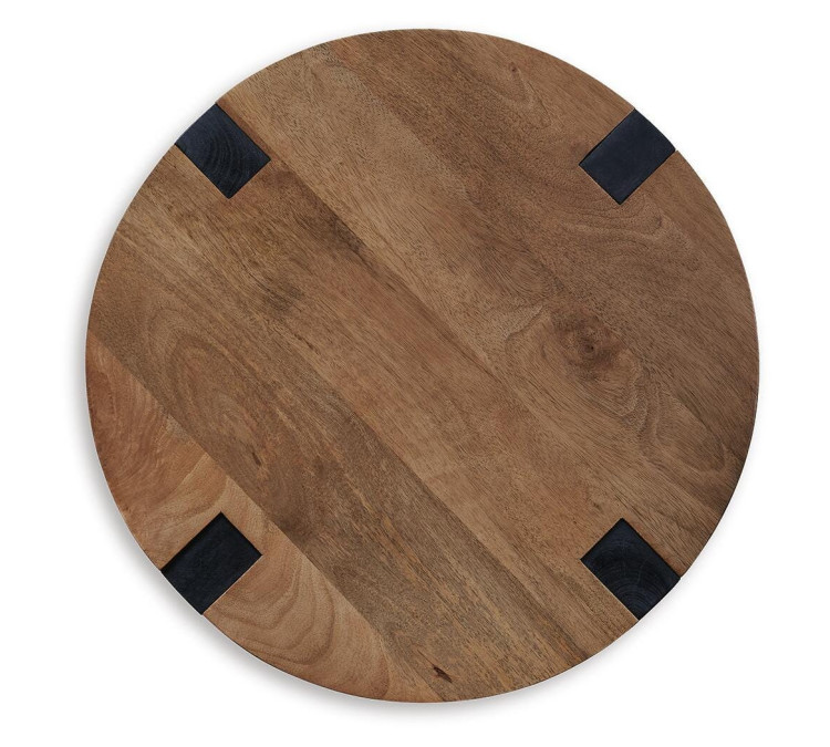 Hanneforth End Table - Brown/Black