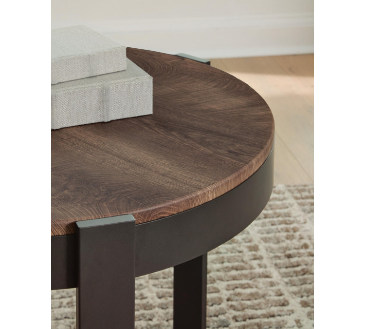 Horizon Hills Table (Set of 3) - Brown/Black