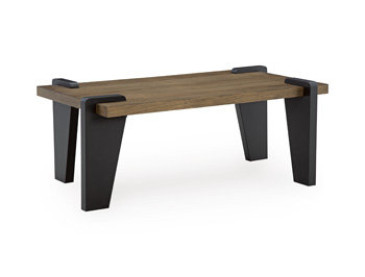 Weathermore Coffee Table - Brown/Black