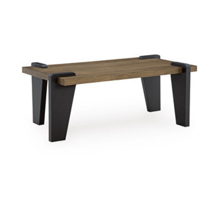 Weathermore Coffee Table - Brown/Black