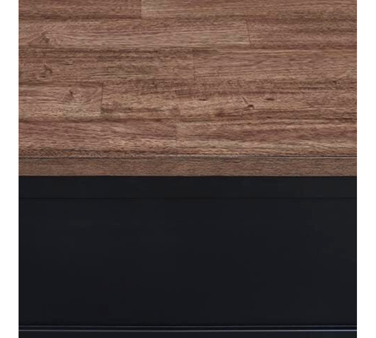 Wildenauer Chairside End Table - Brown/Black