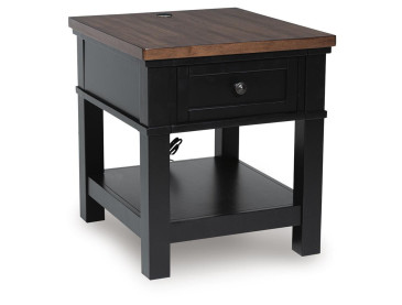 Wildenauer End Table - Brown/Black