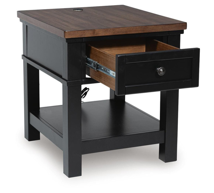 Wildenauer End Table - Brown/Black