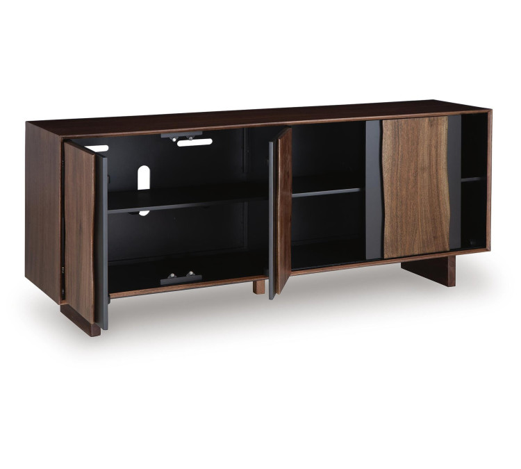 Welby Accent Cabinet - Brown/Charcoal