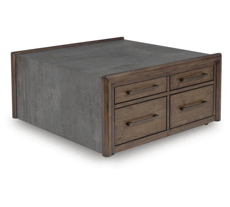 Kallenny Coffee Table - Brown/Gray