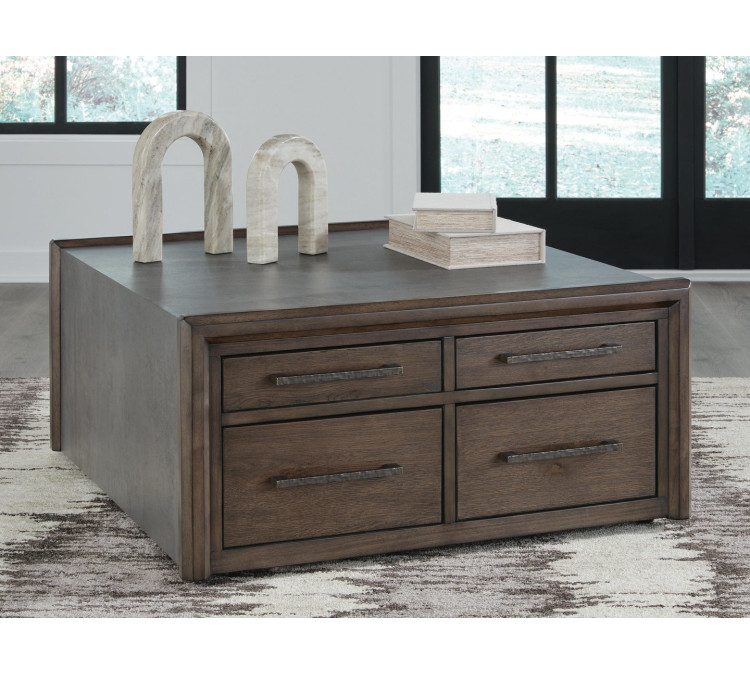 Kallenny Coffee Table - Brown/Gray