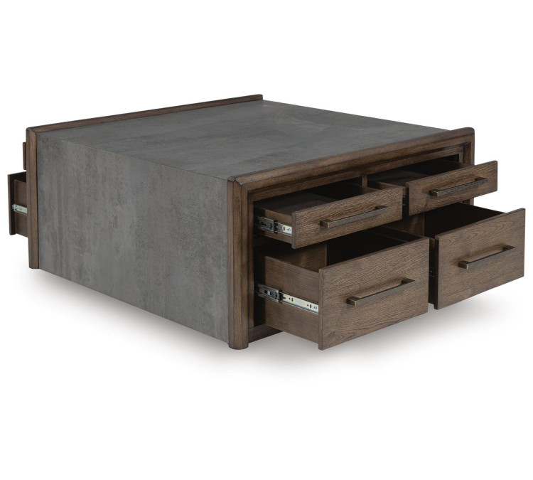 Kallenny Coffee Table - Brown/Gray