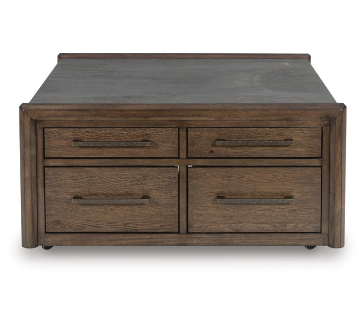 Kallenny Coffee Table - Brown/Gray