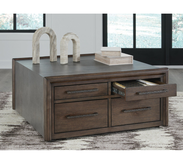Kallenny Coffee Table - Brown/Gray