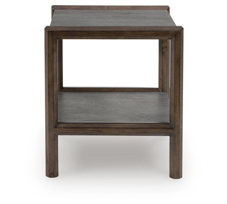 Kallenny End Table - Brown/Gray