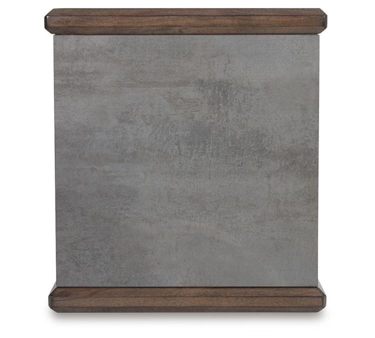 Kallenny End Table - Brown/Gray
