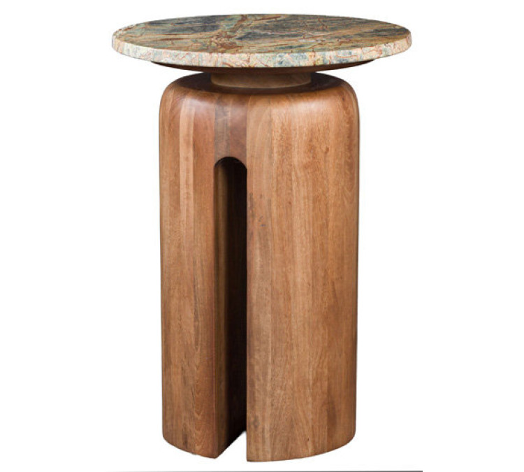 Caplow Accent Table - Brown/Green