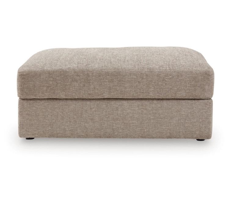 Reston Cove Oversized Accent Ottoman - Burlap