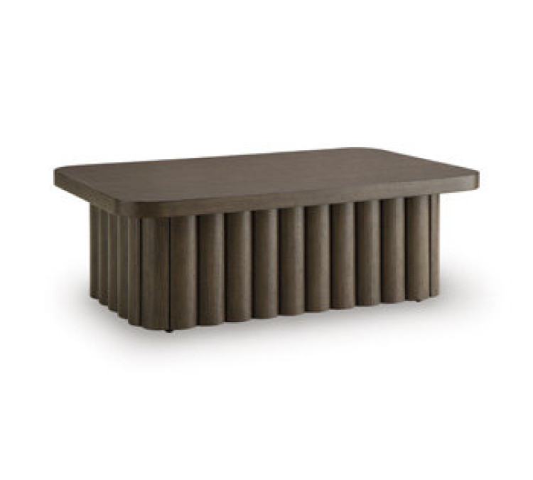 Darimore Coffee Table - Burnished Brown