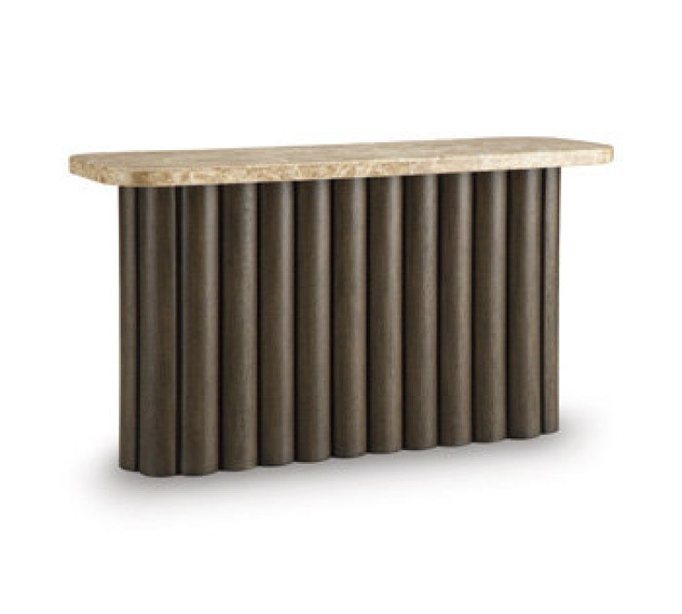 Darimore Sofa Table - Burnished Brown
