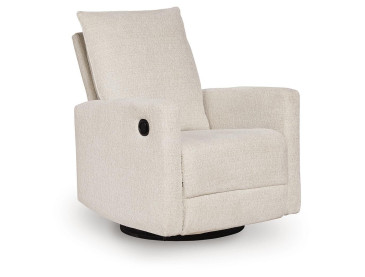 Arlune Swivel Glider Recliner - Canvas
