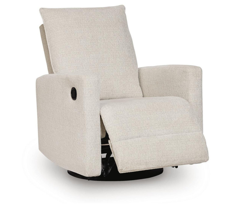 Arlune Swivel Glider Recliner - Canvas