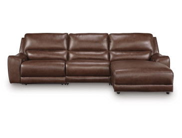 Silverbrooke 3-Piece Reclining Sofa Chaise - Canyon