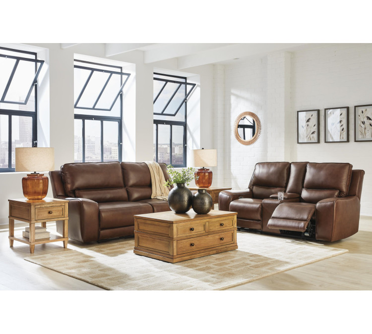 Silverbrooke Sofa and Loveseat - Canyon