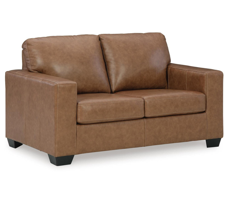 Bolsena Loveseat - Caramel