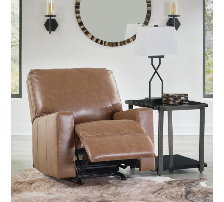 Bolsena Recliner - Caramel