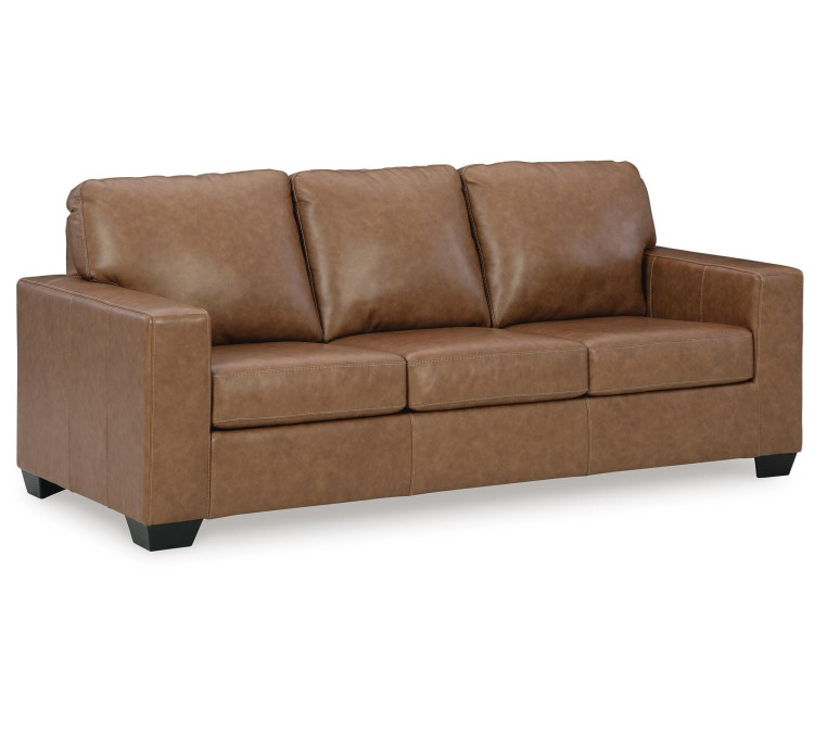Bolsena Sofa, Loveseat and Recliner - Caramel