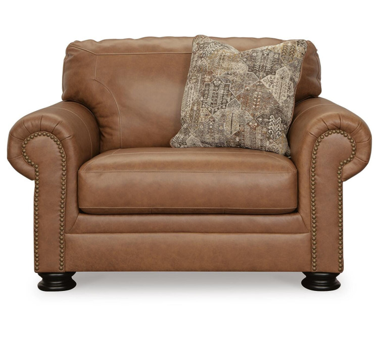Carianna Oversized Chair - Caramel