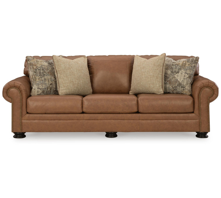 Carianna Sofa, Loveseat, Chair and Ottoman - Caramel