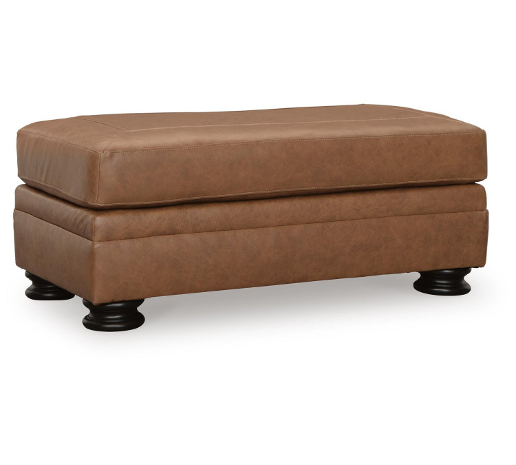 Carianna Sofa, Loveseat, Chair and Ottoman - Caramel