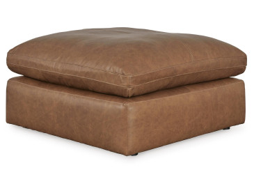 Emilia Oversized Accent Ottoman - Caramel