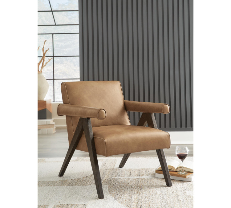 Goda Accent Chair - Caramel