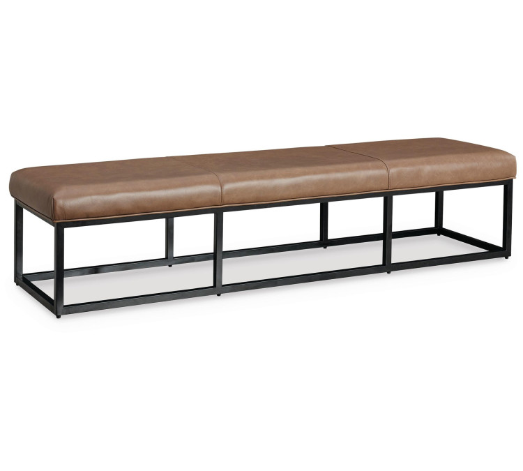 Joston Accent Bench - Caramel