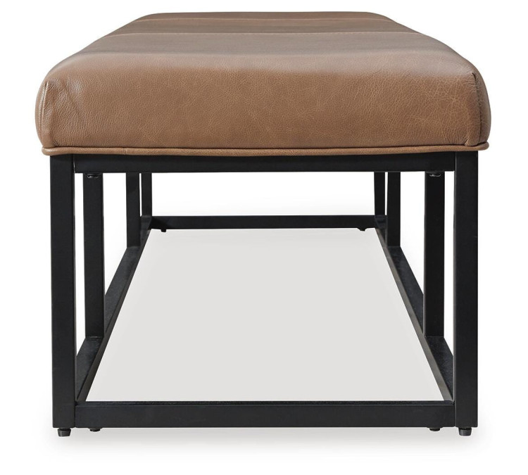 Joston Accent Bench - Caramel