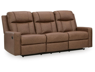 Mackmenville Reclining Sofa - Caramel