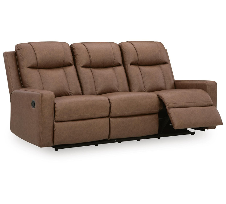 Mackmenville Reclining Sofa - Caramel