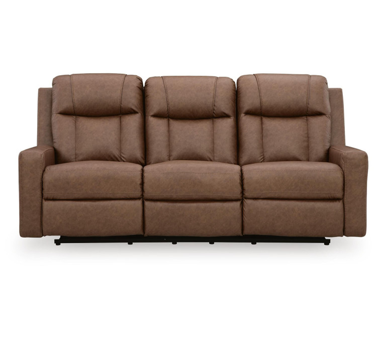 Mackmenville Reclining Sofa - Caramel