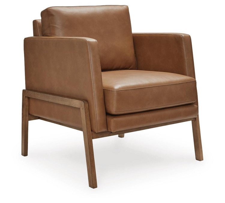 Numund Accent Chair - Caramel