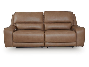 Silverbrooke 2-Piece Reclining Loveseat - Caramel