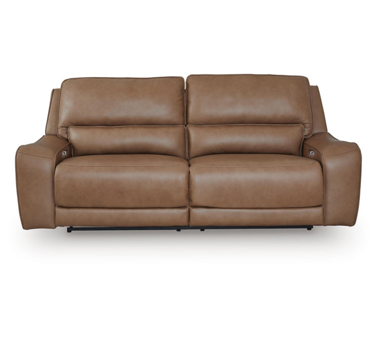 Silverbrooke 2-Piece Reclining Loveseat - Caramel