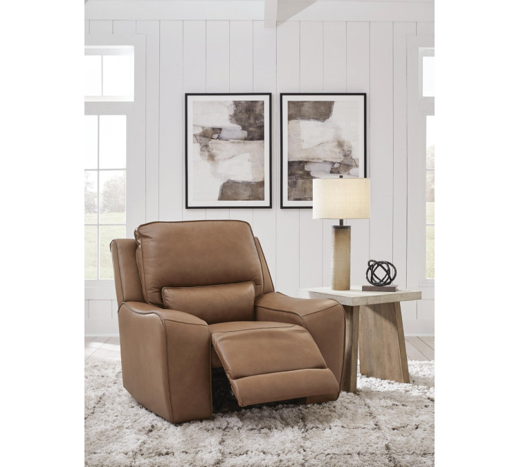 Silverbrooke Power Recliner - Caramel