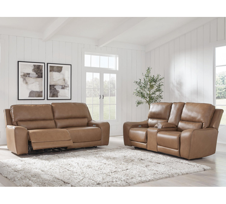 Silverbrooke Sofa and Loveseat - Caramel