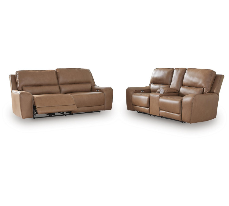 Silverbrooke Sofa and Loveseat - Caramel