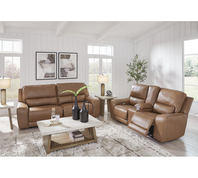 Silverbrooke Sofa and Loveseat - Caramel