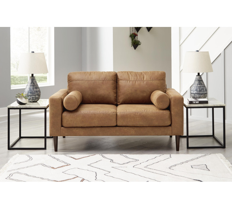 Telora Loveseat - Caramel
