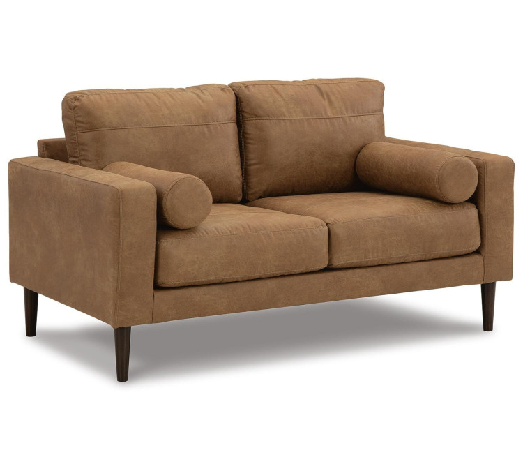 Telora Sofa and Loveseat - Caramel