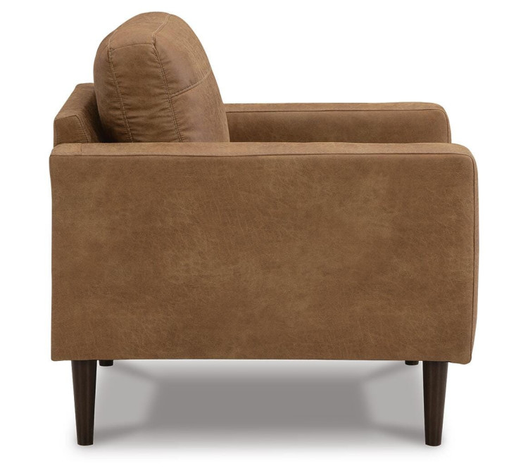 Telora Sofa, Loveseat, Chair and Ottoman - Caramel