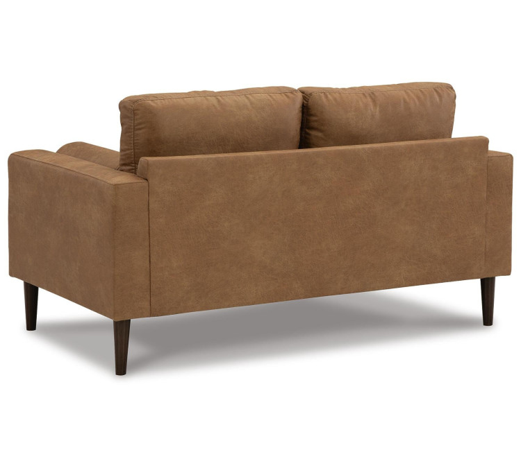 Telora Sofa, Loveseat, Chair and Ottoman - Caramel