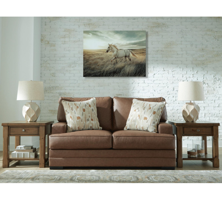 VillaCourt Loveseat - Caramel