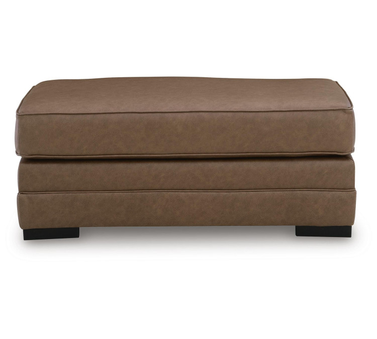 VillaCourt Ottoman - Caramel