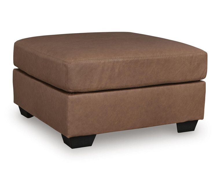 Whitlock Oversized Accent Ottoman - Caramel